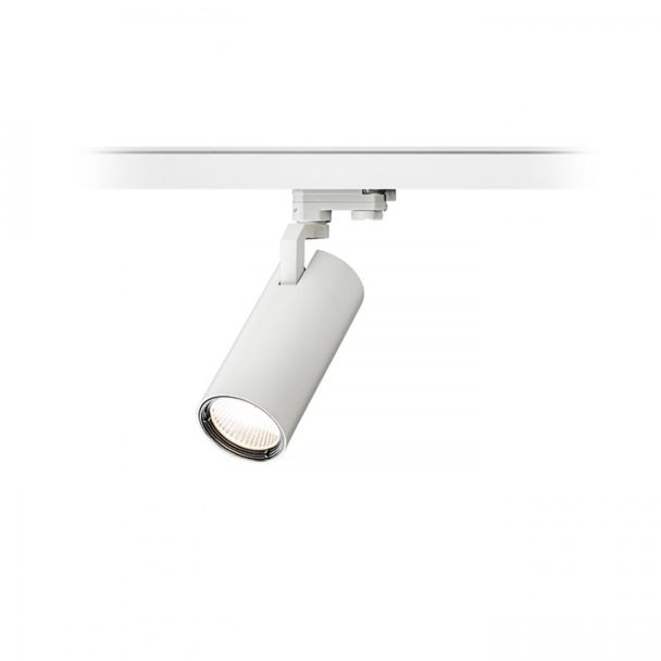WYPRZEDAŻ RENDL R12058 FANGIO do 3-faz. szyny biała 230V LED 25W 36° 3000K