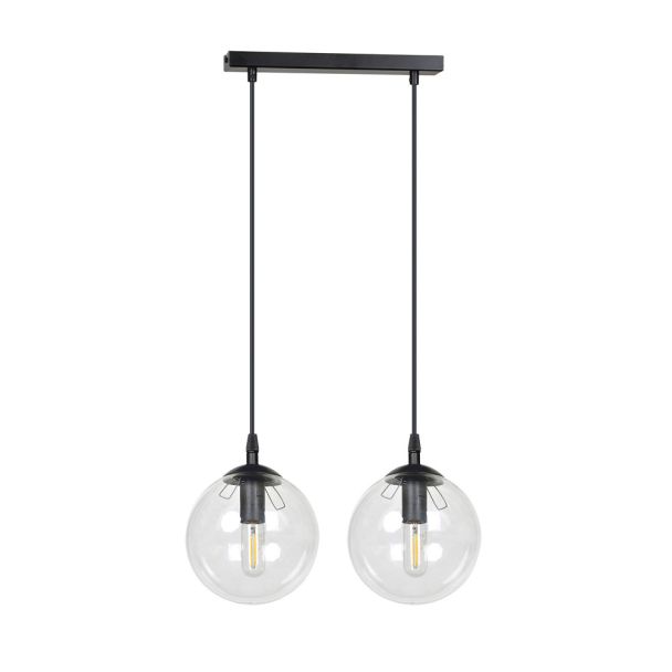EMIBIG 711/2 LAMPA WISZĄCA COSMO 2 BL TRANSPARENT
