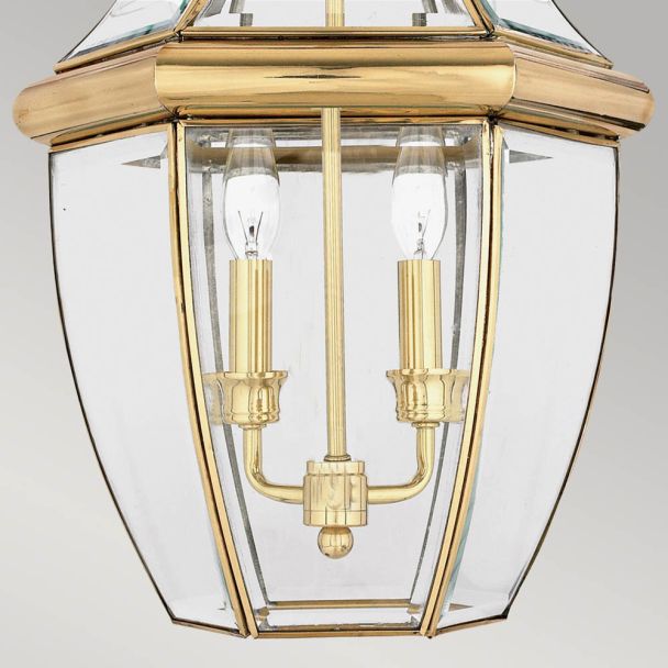 ELSTEAD Newbury QZ-NEWBURY8-L-PB 2 Light Large Chain Lantern