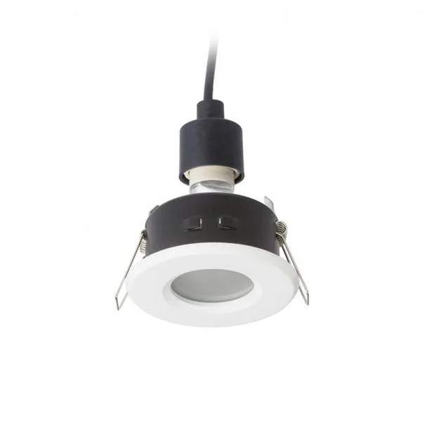 RENDL R12747 APRIORI biała szkło satynowe 230V GU10 35W IP54