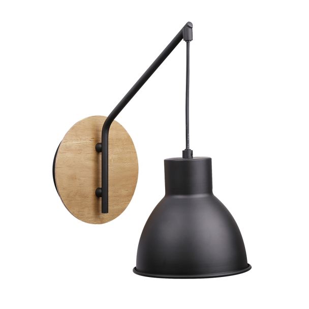 CANDELLUX 21-73495 VARIO LAMPA KINKIET 1X60W E27 CZARNY