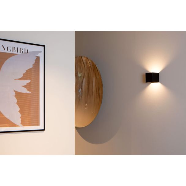 LUCIDE VERTIGO - CZUJNIK RUCHU 27250/06/30 LAMPA ZEWNĘTRZNA ŚCIENNA czarny