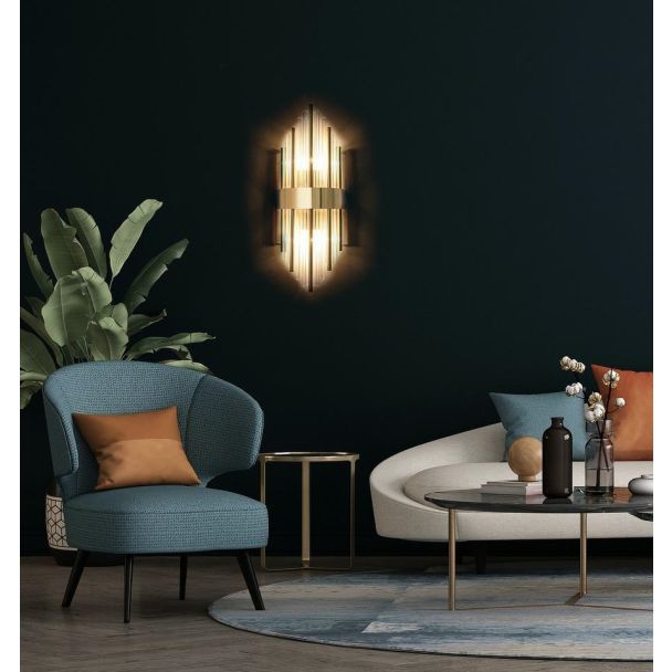 MOOSEE MSE010100337 lampa ścienna ARMANDO złota