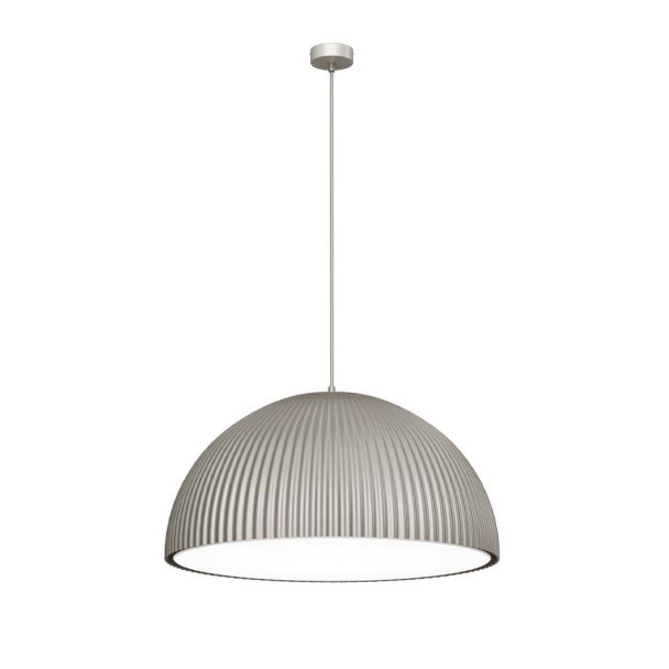 ANTIGO Lampa wisząca Gandra 60x30 - Platyna mat 5026