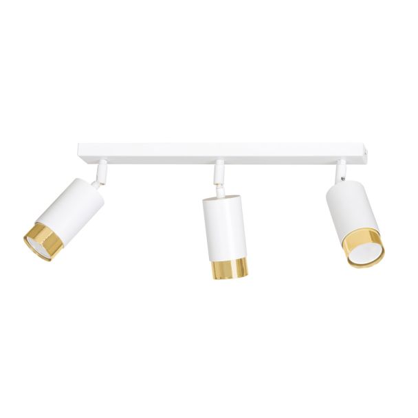 EMIBIG 963/3 LAMPA SUFITOWA HIRO 3 WH/GOLD