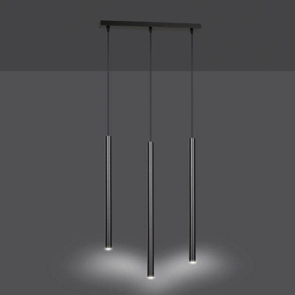 EMIBIG 552/3 LAMPA WISZĄCA SELTER 3 BLACK