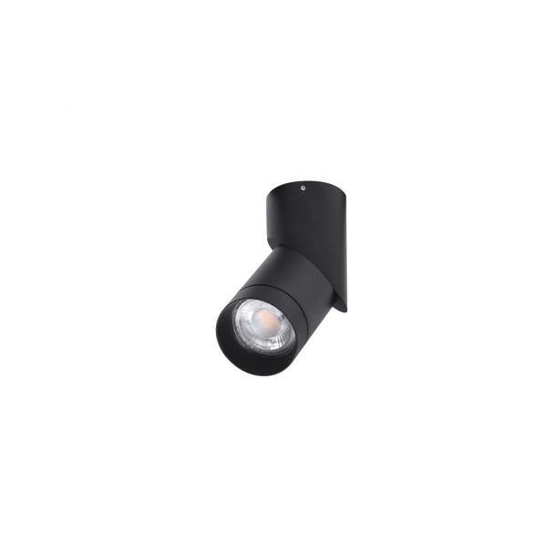 AZZARDO AZ4201 SANTOS GU10 BK TECHNICAL EXPOSED DOWNLIGHT BLACK