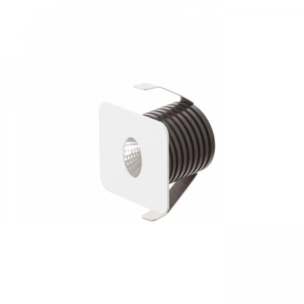 RENDL R12655 RIO SQ O wpuszczana biała 230V LED 3W 22° 3000K