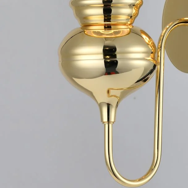 Step into design MB-8046-25 gold Lampa ścienna QUEEN złota 25 cm