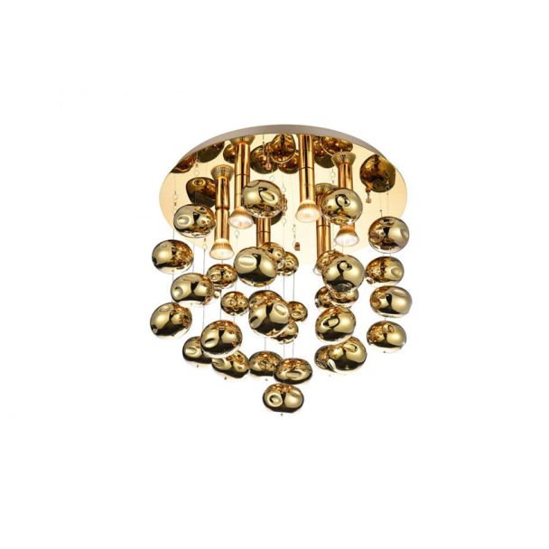 AZZARDO AZ3072 LUVIA GOLD DECORATIVE LAMP