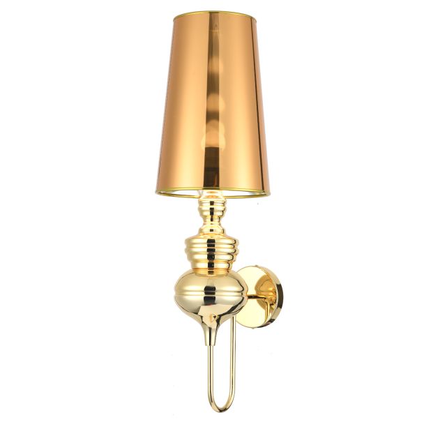 Step into design MB-8046-18 gold Lampa ścienna QUEEN złota 18 cm