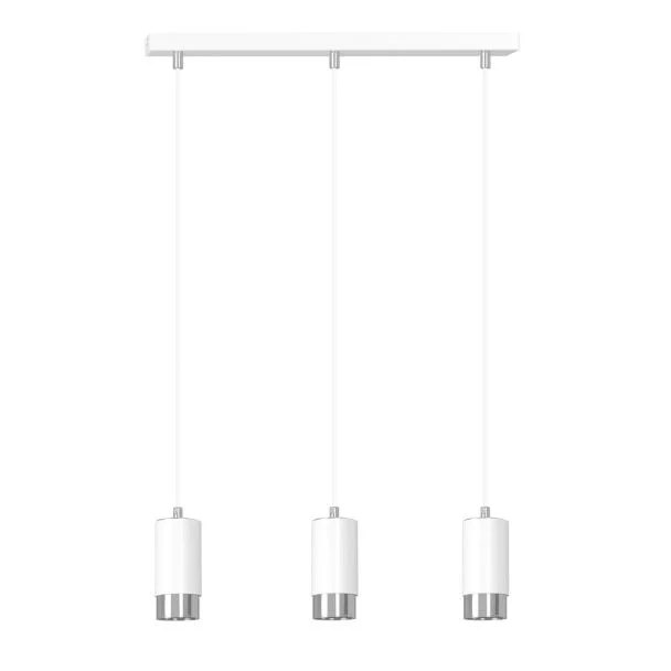 EMIBIG 814/3 LAMPA WISZĄCA FUMIKO 3 WH/CHROME