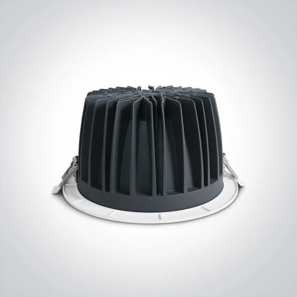 ONE LIGHT 10160CA/W/C Peplos 4 biała wpuszczana oprawa typu downlight LED 4000K 60W