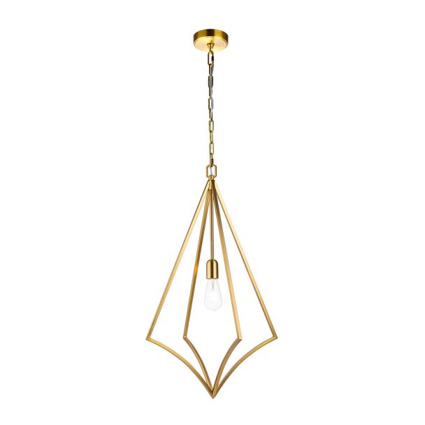 ELSTEAD FE-NICO-P-L-BB Duża lampa wisząca Nico - 1 PŁ - Oksydowany mosiądz