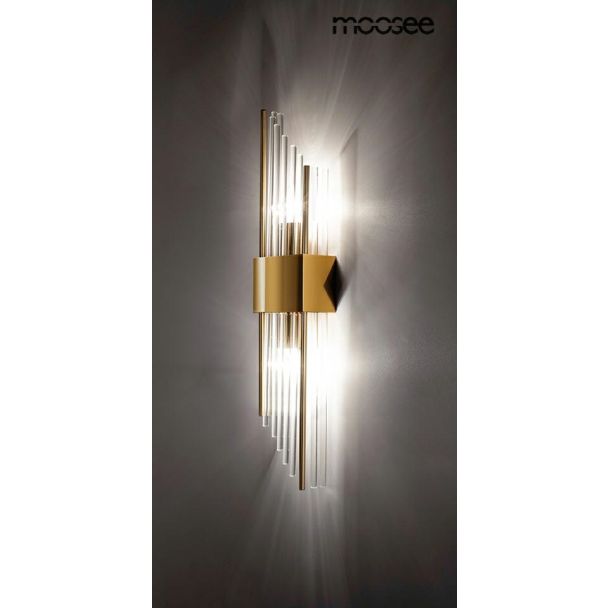 MOOSEE MSE010100291 MOOSEE lampa ścienna SLANT złota