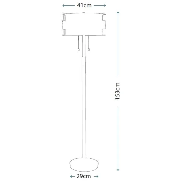 ELSTEAD LAGUNA QZ/LAGUNA/FL/A Floor Lamp