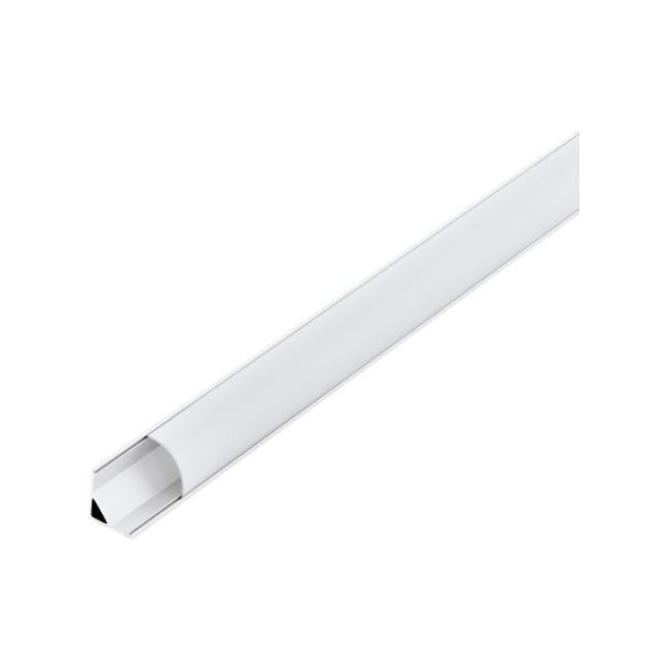 EGLO 98945 ALU-ECKSCHIENE H-16 DIFF. OPAL 1M WEISS Oświetlenie do wnętrz