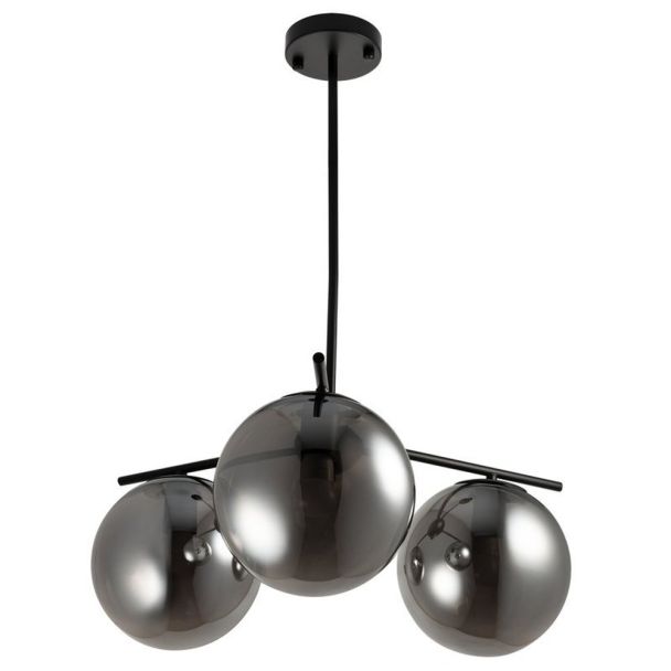 Step into Design ST-5026-3 SMOKE Lampa wisząca VENUS-3 przydymiona 60 cm