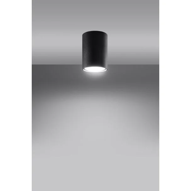 WYPRZEDAŻ SOLLUX SL.1000 Plafon LAGOS 10 czarny
