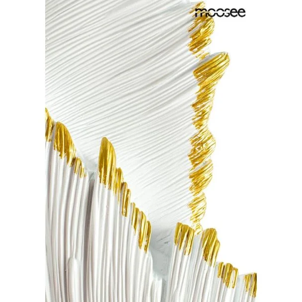 MOOSEE MSE010100388 MOOSEE lampa ścienna PIÓRKO biała / złota