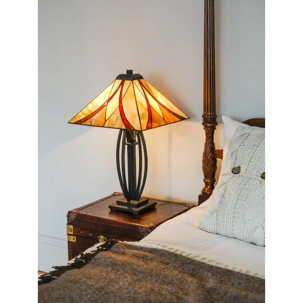 ELSTEAD Asheville QZ-ASHEVILLE-TL 2 Light Table Lamp