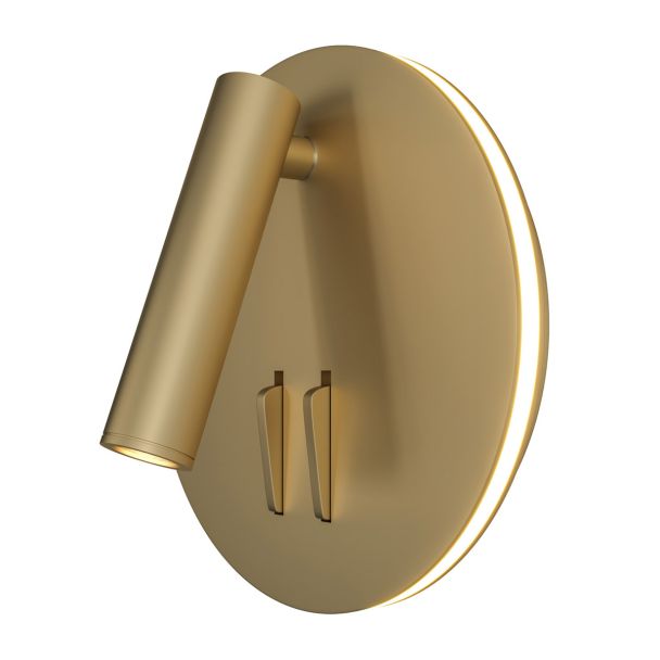 MAYTONI C176-WL-01-6W-MG Ceiling & Wall Ios 176 Wall Lamp Matt Gold