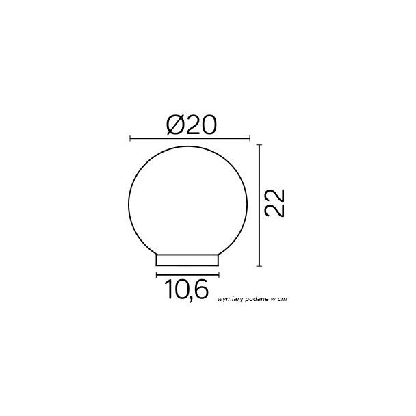 SU-MA Alekule G 200 Z Klosz 20 cm