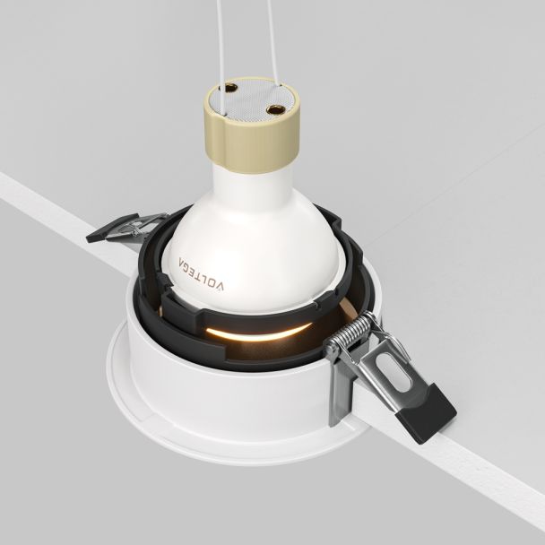 MAYTONI Share DL053-01WMG Lampa punktowa wbudowana - kolor Biały,Matowy Złoty