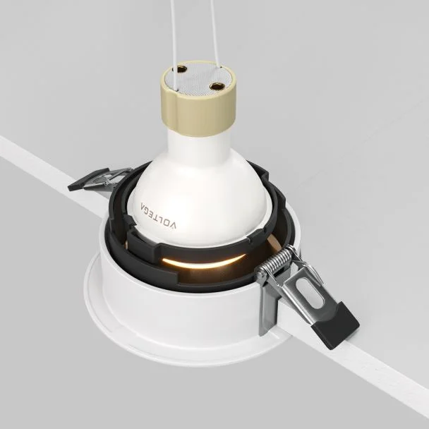 MAYTONI Share DL053-01WMG Lampa punktowa wbudowana - kolor Biały,Matowy Złoty