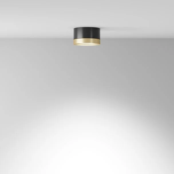 MAYTONI C086CL-GX53-SRD-BG Hoop lampa sufitowa czarny,złoty