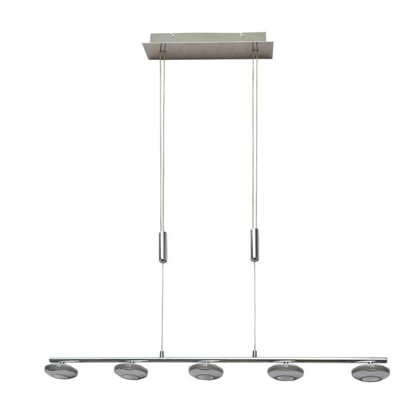 ITALUX HD-352ML-05-9051B CH Marley lampa wisząca Chrom 3000K