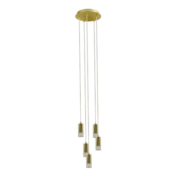 ITALUX HD443N-05-8144 NN BB Mentin lampa wisząca mosiądz 3000K