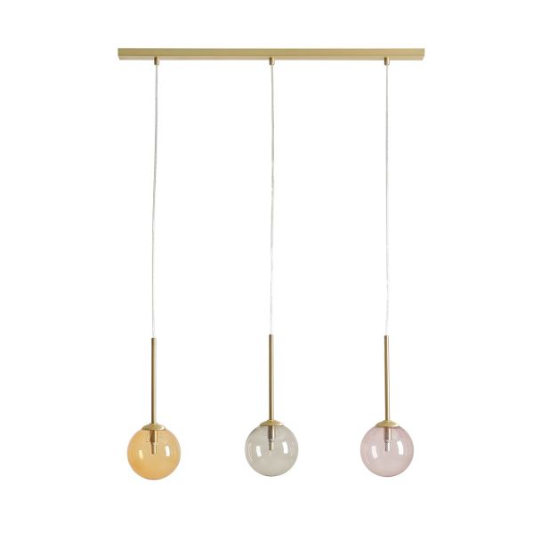 ALDEX 1119E_40 LAMPA WISZĄCA BOSSO 3 MULTICOLOUR