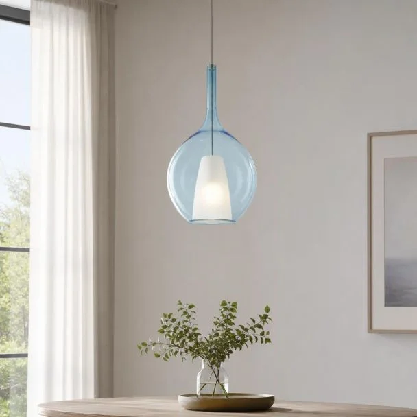IDEAL LUX 359694 KALIQUE lampa wisząca — wizualizacja aranżacji AI