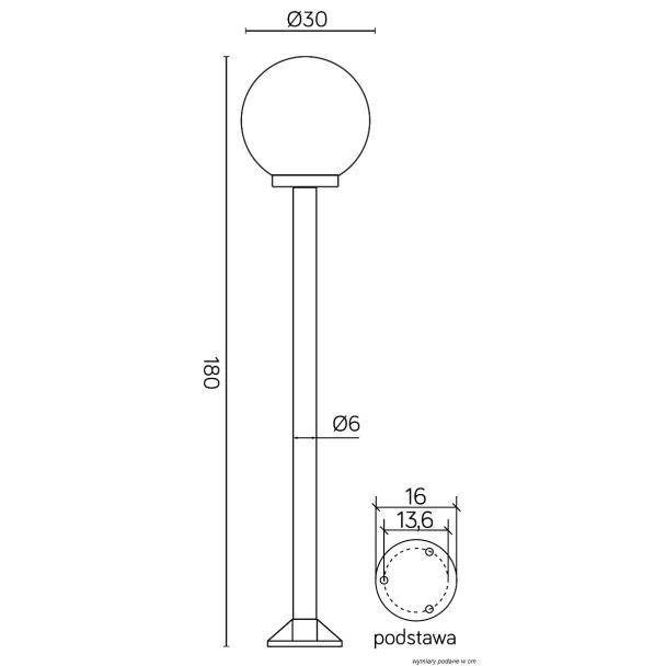 SU-MA Kule K 5002/1/K 300 Klosz 30 cm