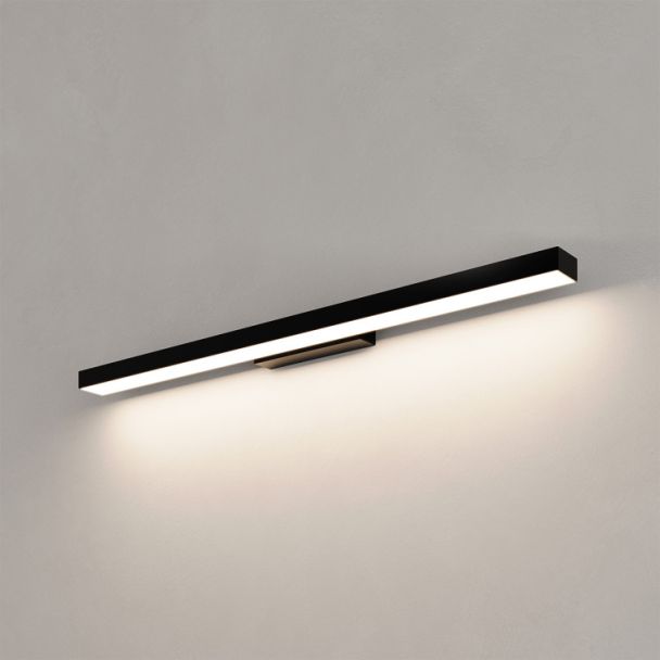 LIGHT PRESTIGE LP-987/1W M BK Kinkiet Aqua 66,5 cm czarny IP44 LED CCT