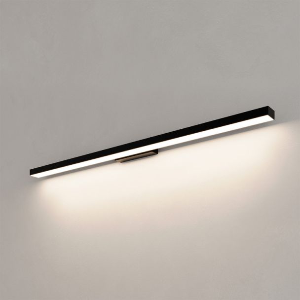 LIGHT PRESTIGE LP-987/1W L BK Kinkiet Aqua 92 cm czarny IP44 LED CCT