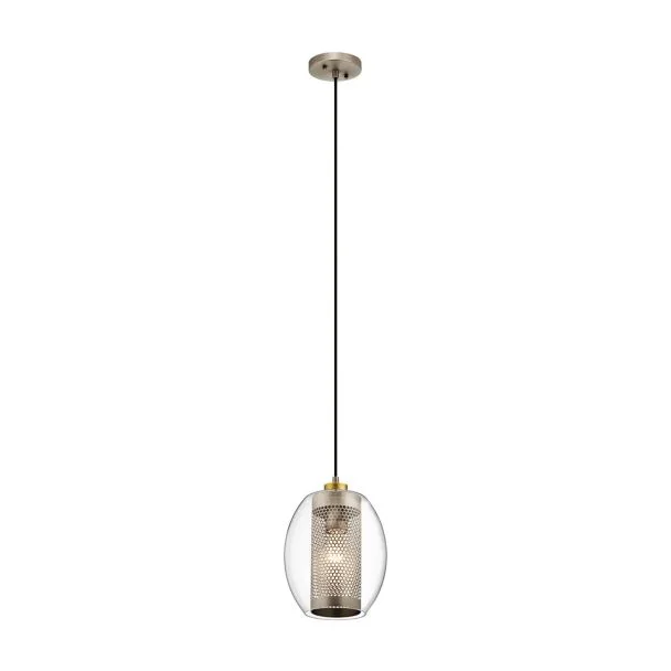 ELSTEAD KL-ASHER-MP-AP Mała lampa wisząca Asher II - 1 PŁ