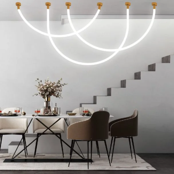 Light Prestige LP-642/2M Smart Lampa wisząca Rope Light 2 m biała Tuya Smart LED CCT