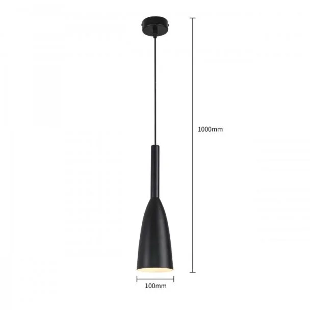 Light Prestige LP-181/1P BK Solin wiszaca czarna