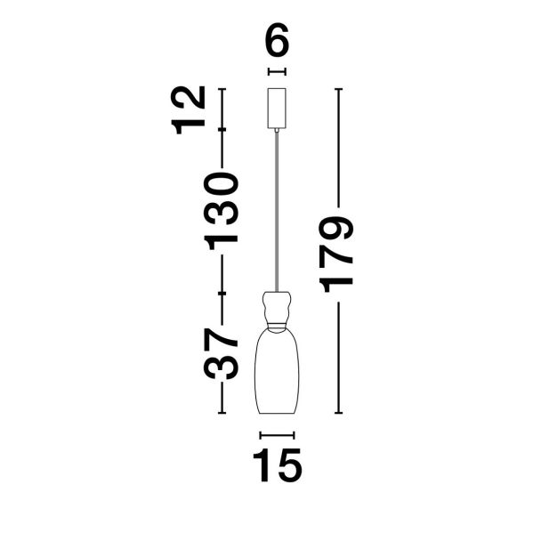 LUCES EXCLUSIVAS LAMPA WISZĄCA PERENE LE44465
