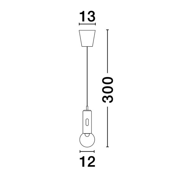 LUCES EXCLUSIVAS LAMPA WISZĄCA BARBARA LE44550
