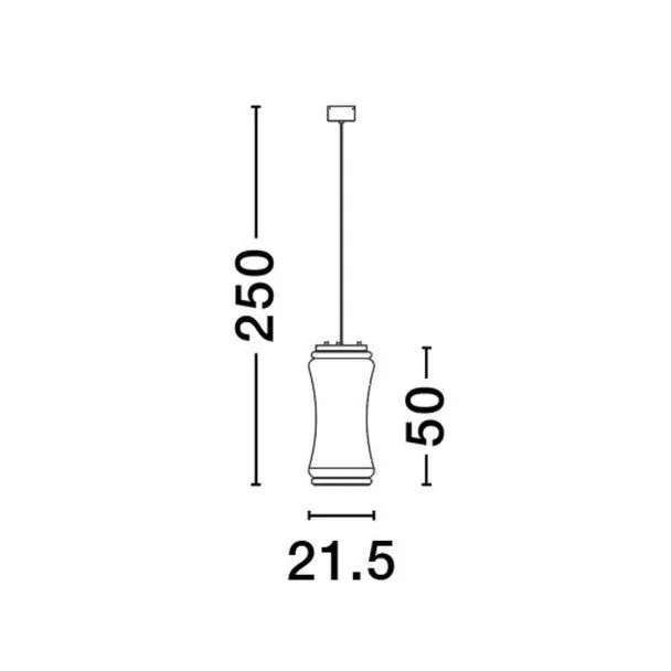 LUCES EXCLUSIVAS LAMPA WISZĄCA ABANCAY LE44594