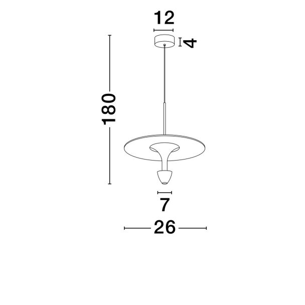 LUCES EXCLUSIVAS LAMPA WISZĄCA UCURENA LE44639