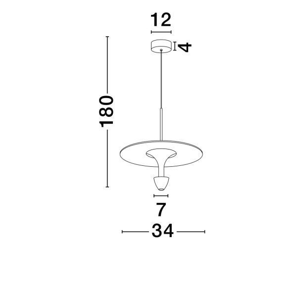 LUCES EXCLUSIVAS LAMPA WISZĄCA UCURENA LE44640