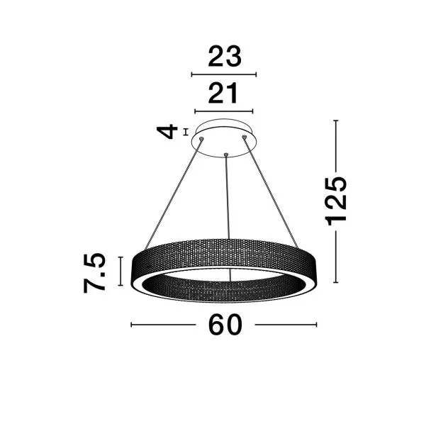 LUCES EXCLUSIVAS LAMPA WISZĄCA YOTAU LE44729