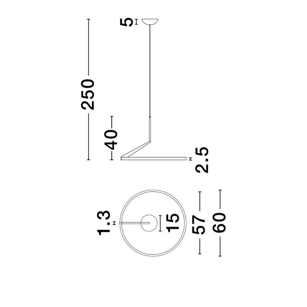 LUCES EXCLUSIVAS LAMPA WISZĄCA ZUDANEZ LE44777