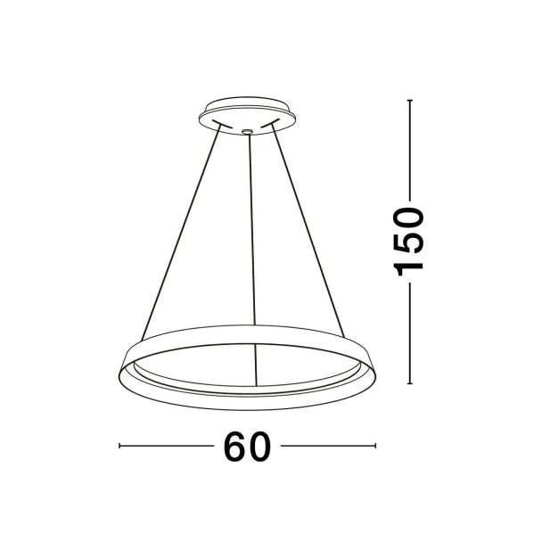 LUCES EXCLUSIVAS LAMPA WISZĄCA BATALLAS LE44783