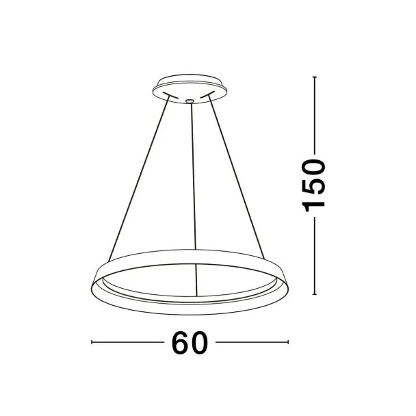 LUCES EXCLUSIVAS LAMPA WISZĄCA BATALLAS LE44784