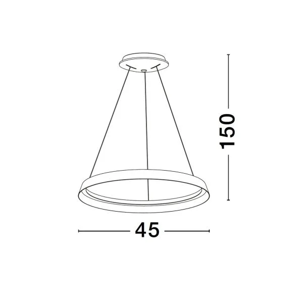 LUCES EXCLUSIVAS LAMPA WISZĄCA BATALLAS LE44787